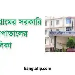 চট্টগ্রামের সরকারি হাসপাতালের তালিকা